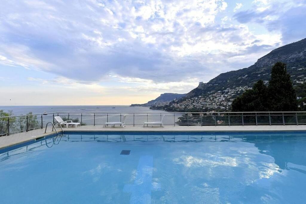 Grand Bleu, Appartamento Vista Mare E Monaco Roquebrune-Cap-Martin Exterior foto